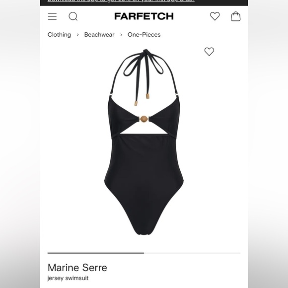 Marine Serre Other - Brand new Marine Serre Jersey Swimsuit